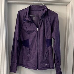Old Navy Women's Purple Zip-Up Jacket
